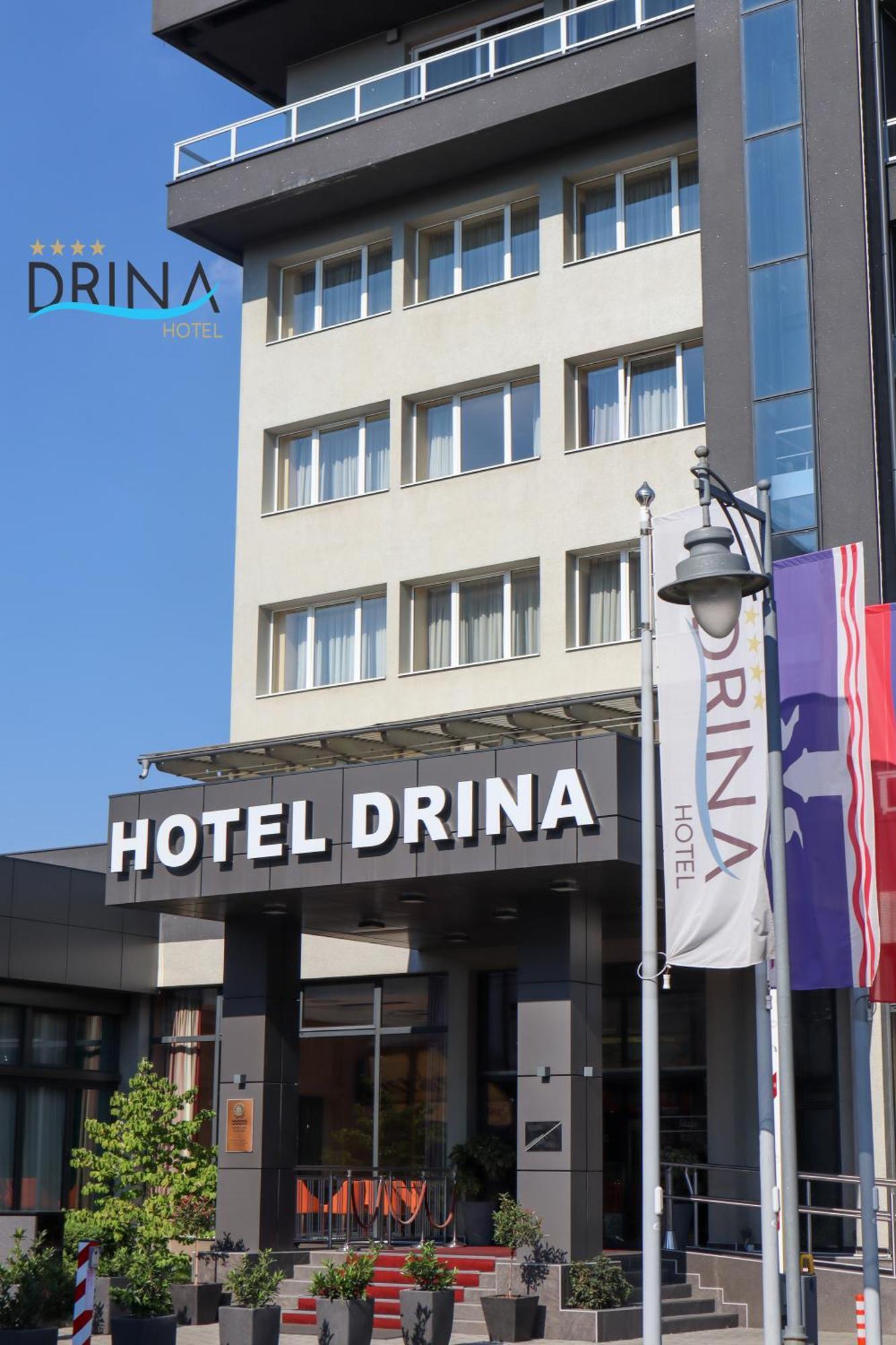 Drina Hotel Bijeljina Exteriör bild
